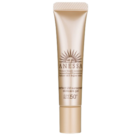 Anessa Perfect UV Sunscreen Skincare Gel SPF50+/PA++++15g (แพ็คเกจเก่า) ,Anessa ,กันแดด anessa เจล รีวิว,กันแดด anessa สูตรไหนดี, Anessa  สีทอง ,anessa สีทอง ราคา ,Anessa เหมาะกับผิวแบบไหน